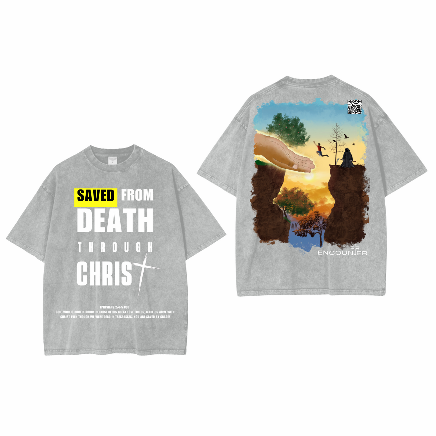 MEN SAVED FROM DEATH TEE