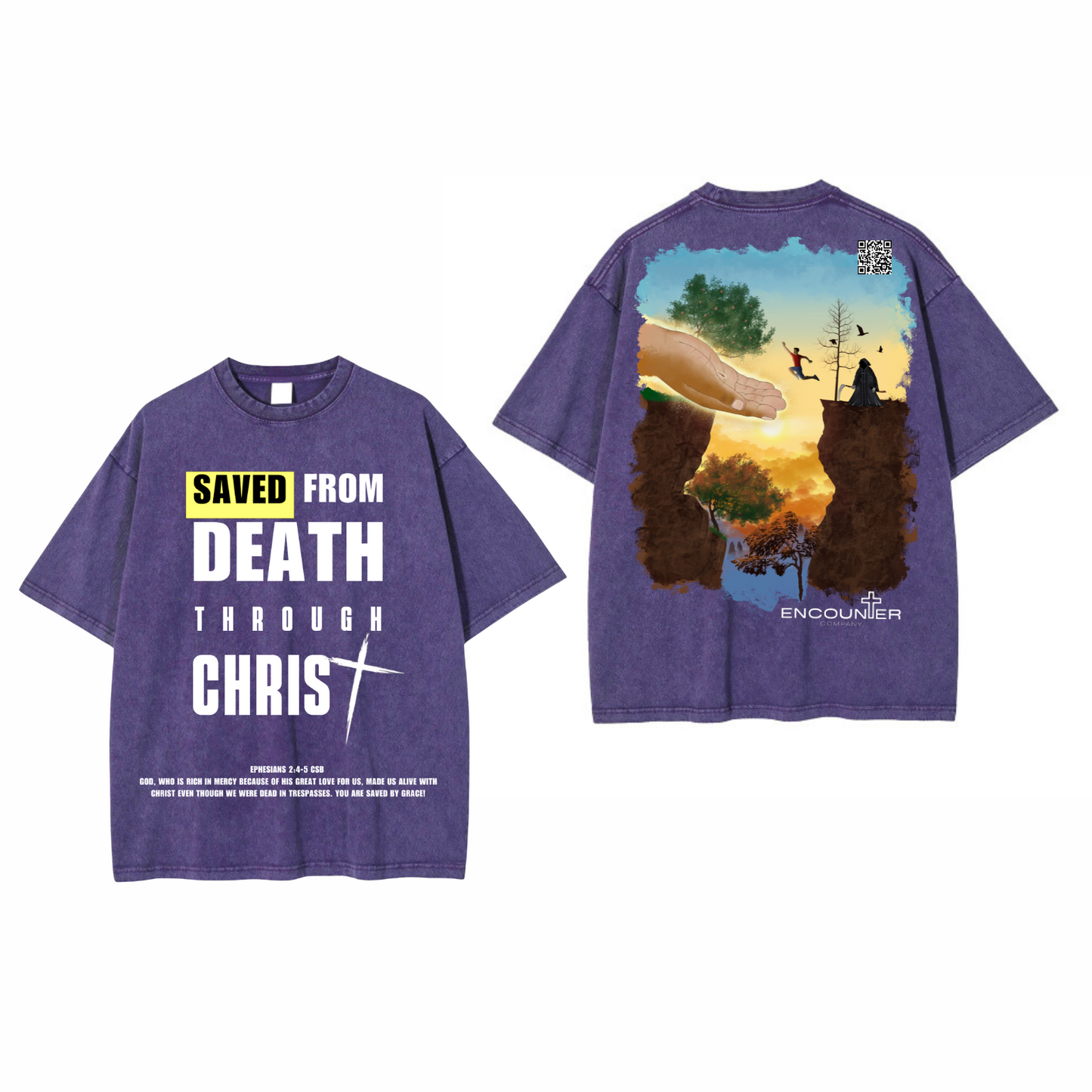 MEN SAVED FROM DEATH TEE