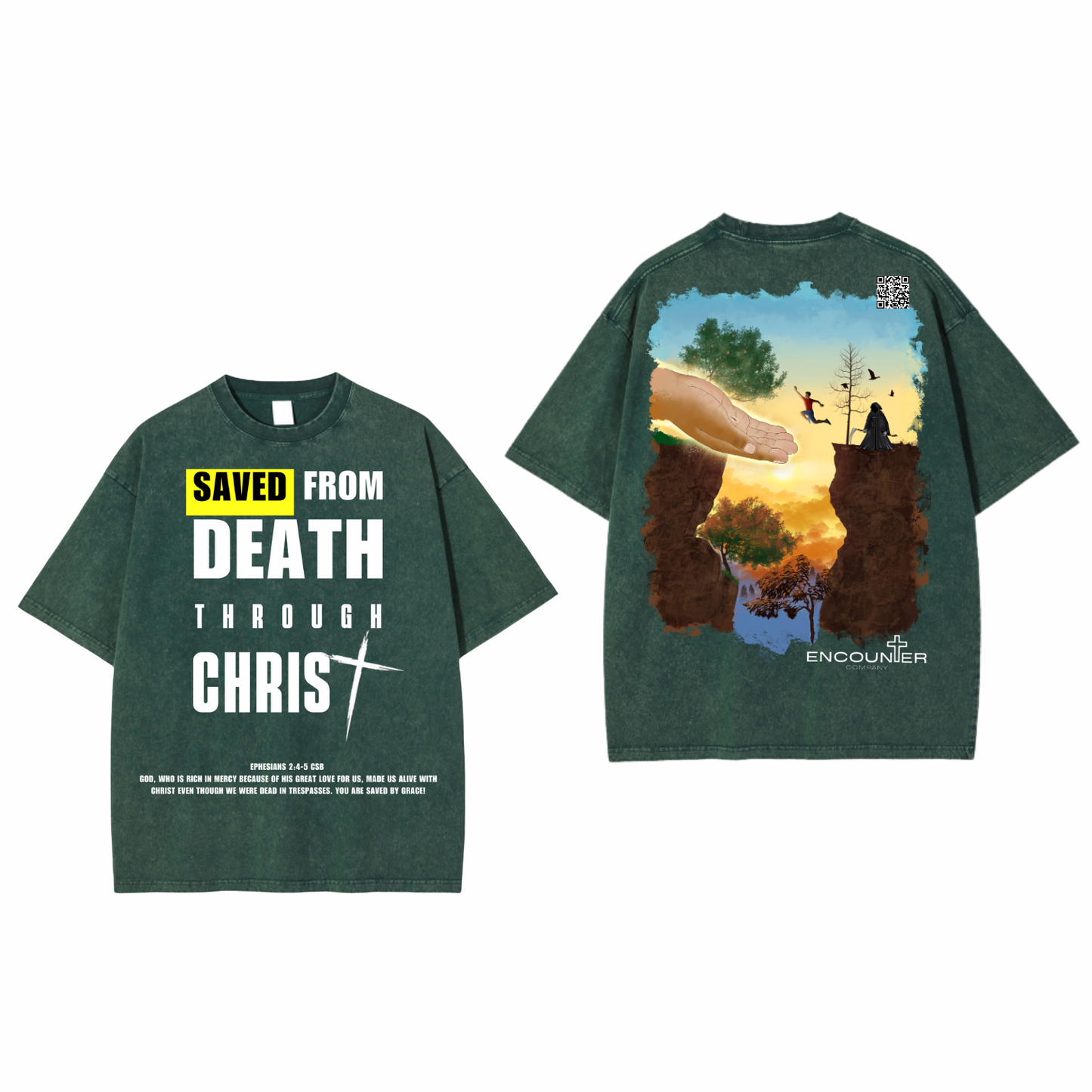 MEN SAVED FROM DEATH TEE