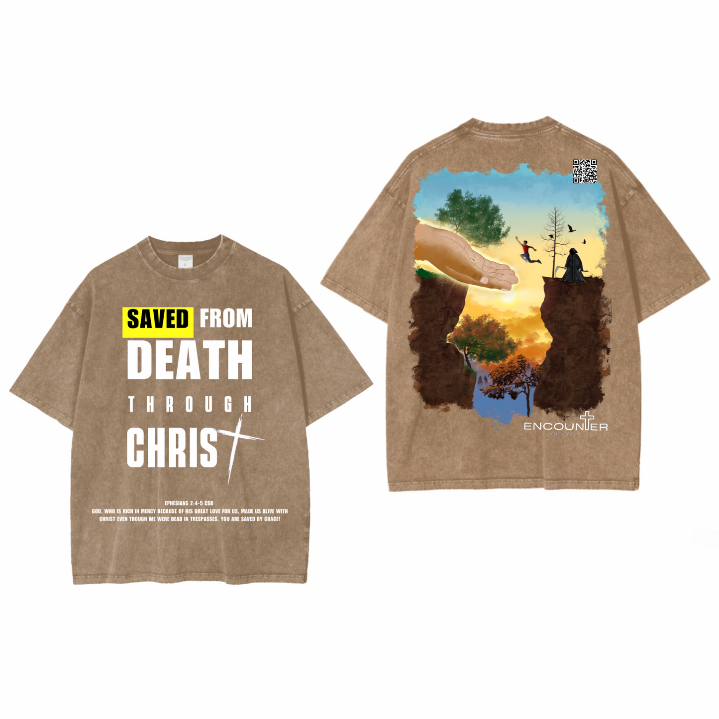 MEN SAVED FROM DEATH TEE