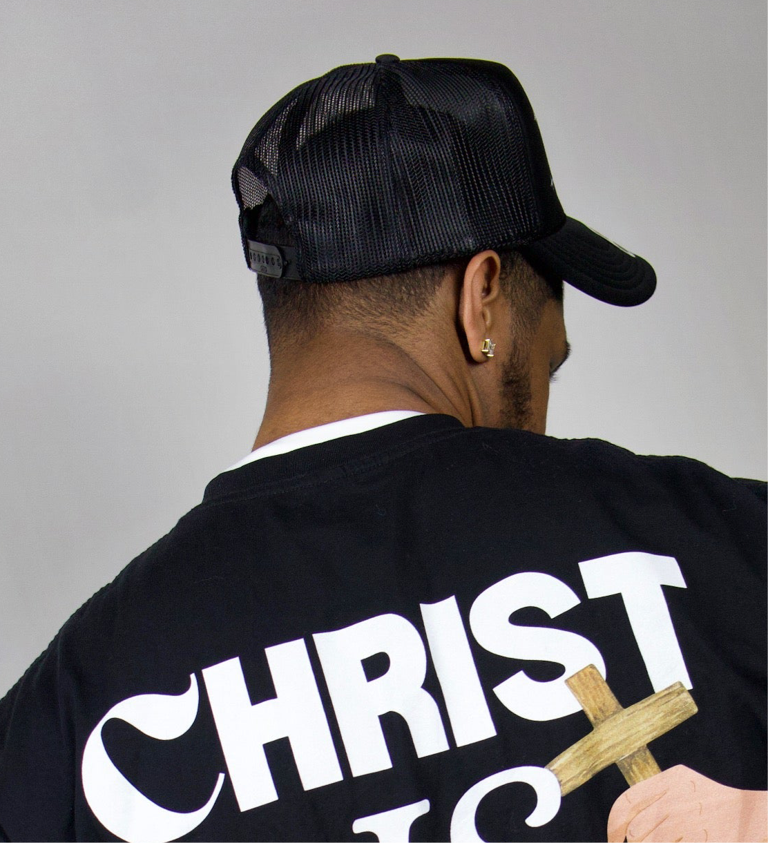 Christ Culture Trucker Hat- Black