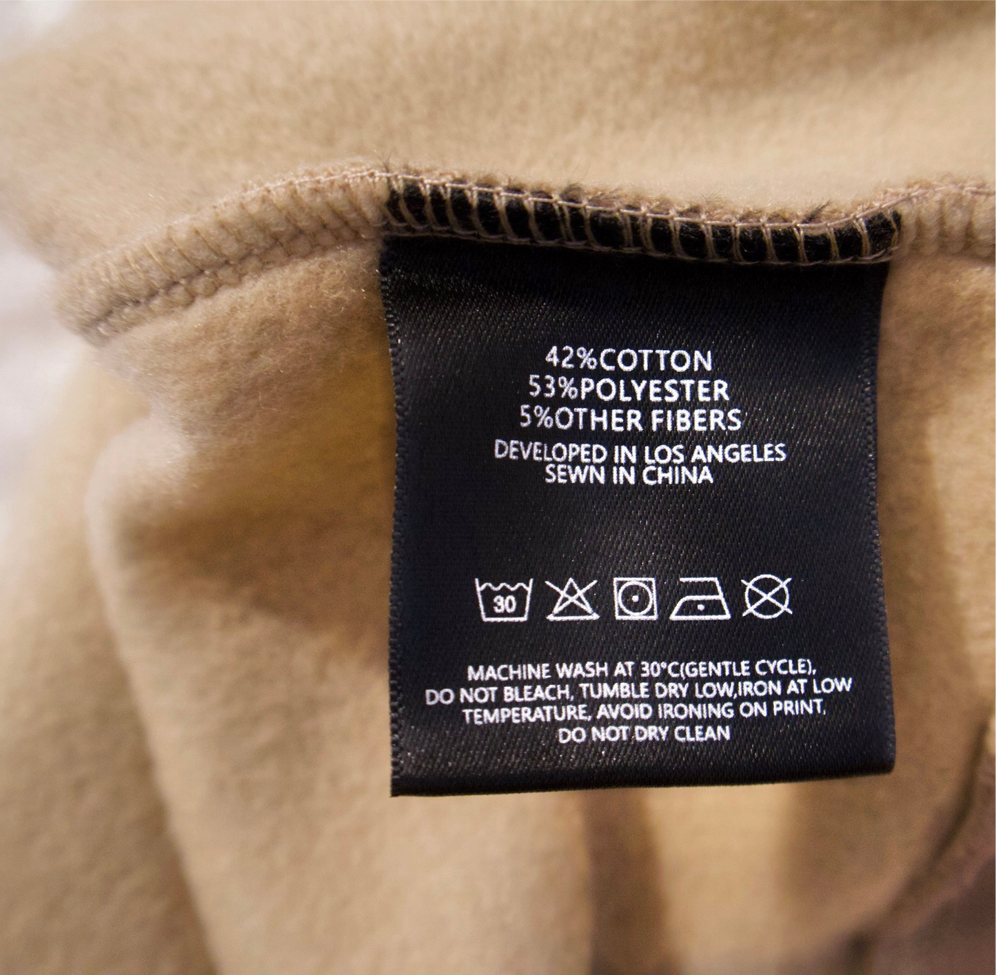 CHRIST CULTURE UNISEX HOODIE, BEIGE