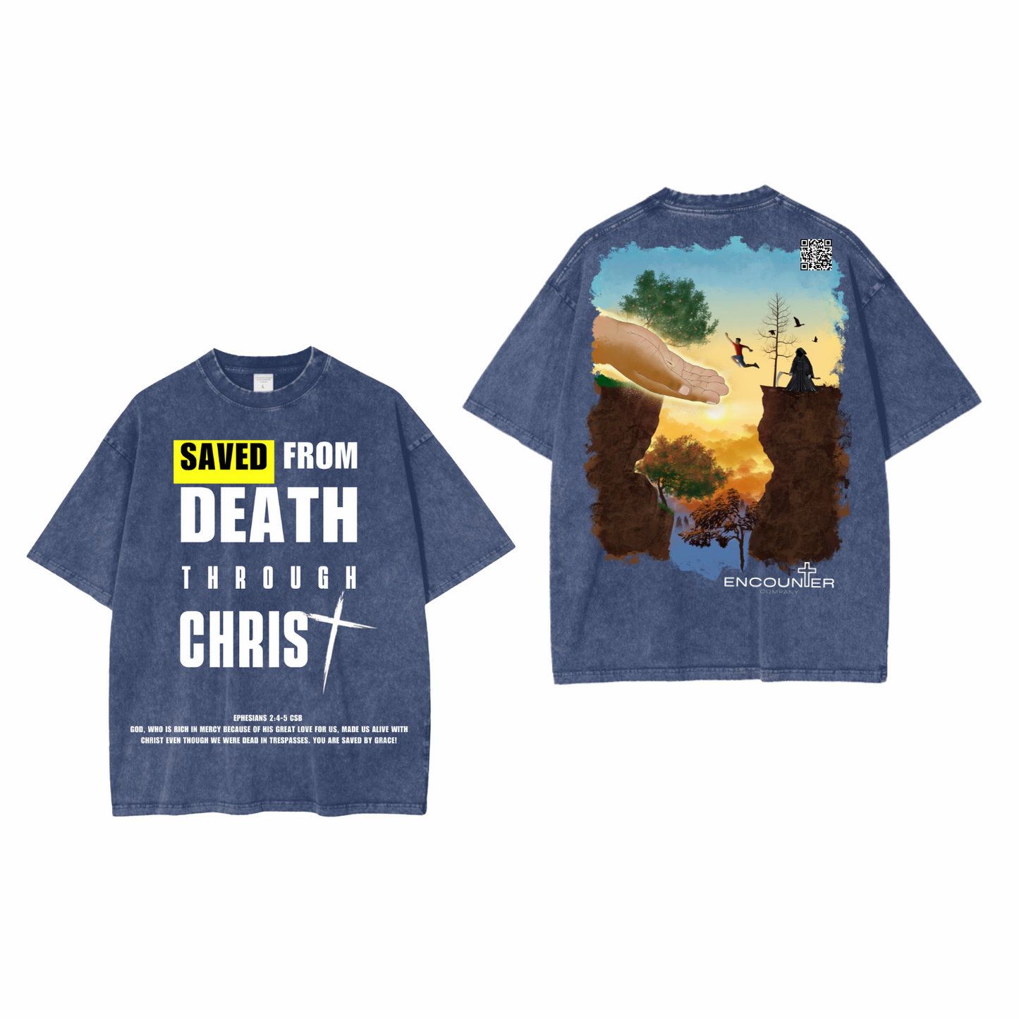 MEN SAVED FROM DEATH TEE