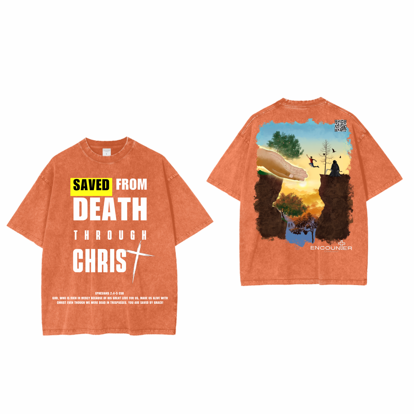 MEN SAVED FROM DEATH TEE