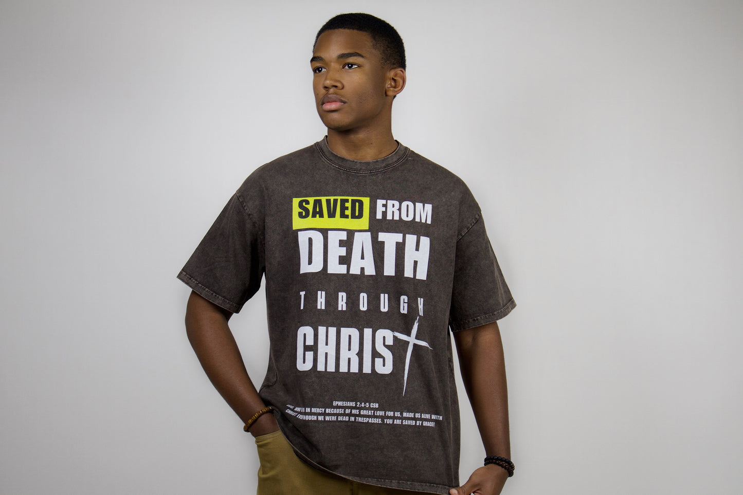 MEN SAVED FROM DEATH TEE