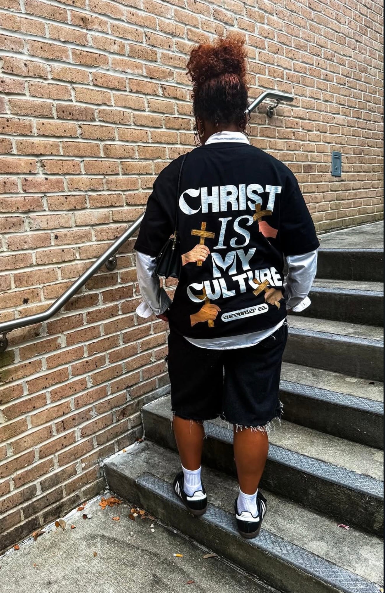 CHRIST CULTURE UNISEX TEE, BLACK
