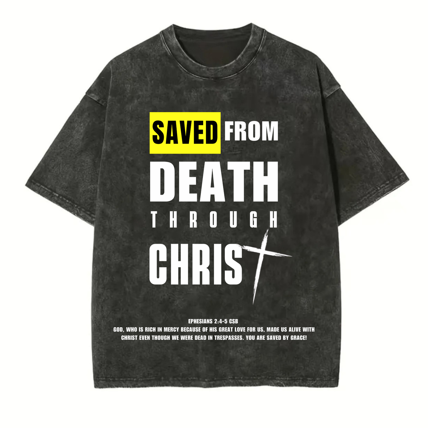 MEN SAVED FROM DEATH TEE
