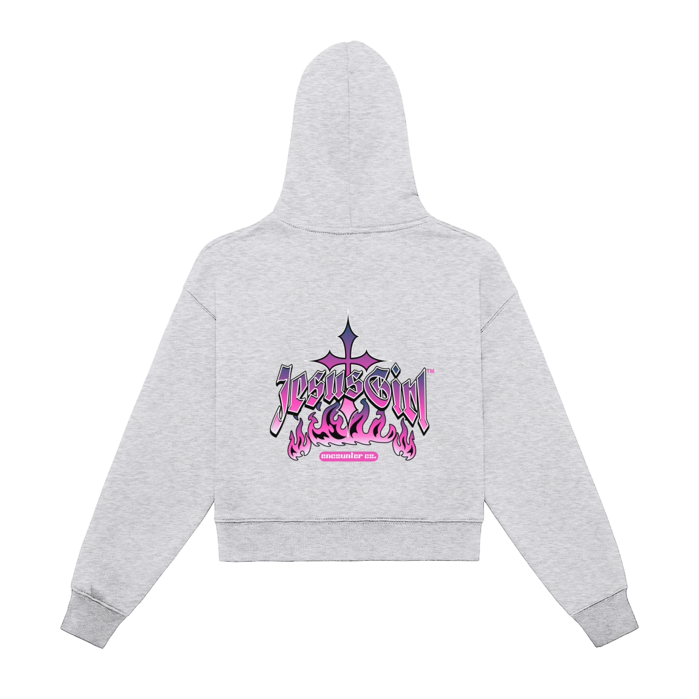 Jesus Girl Y2K Cropped Jacket