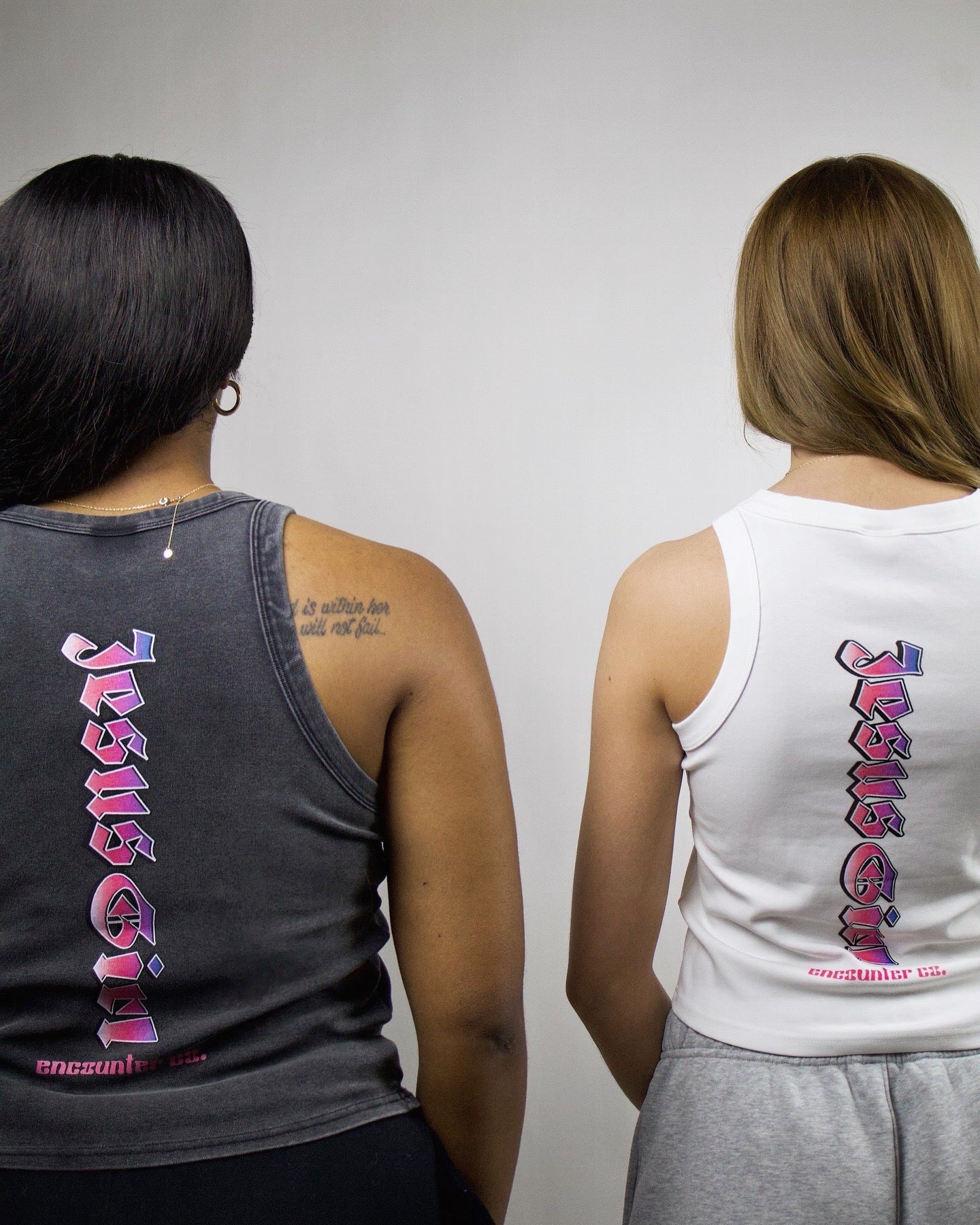 Jesus Girl Y2K Racerback Tank
