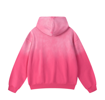 Jesus Girl Y2K Ombré Pink Oversized Hoodie
