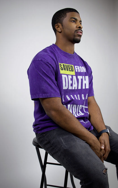 MEN SAVED FROM DEATH TEE