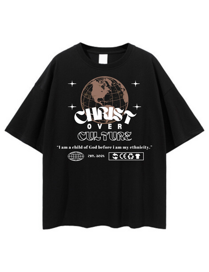 CHRIST CULTURE UNISEX TEE, BLACK
