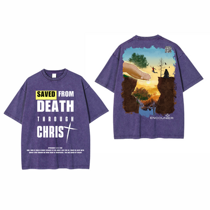 MEN SAVED FROM DEATH TEE