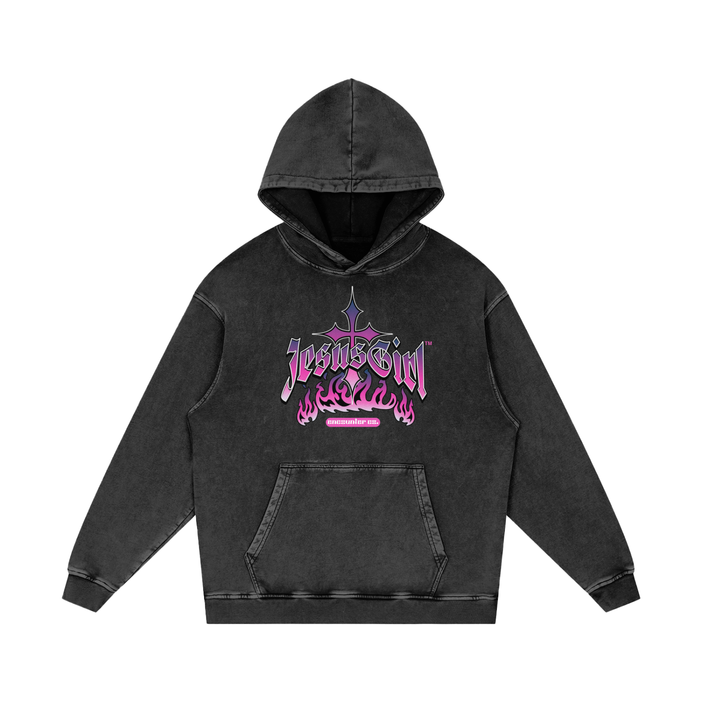 Jesus Girl Y2K Oversized Hoodie