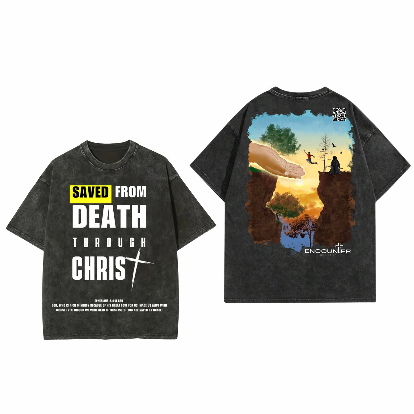 MEN SAVED FROM DEATH TEE