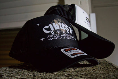 Christ Culture Trucker Hat- Black