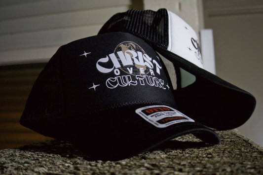 Christ Culture Trucker Hat- Black
