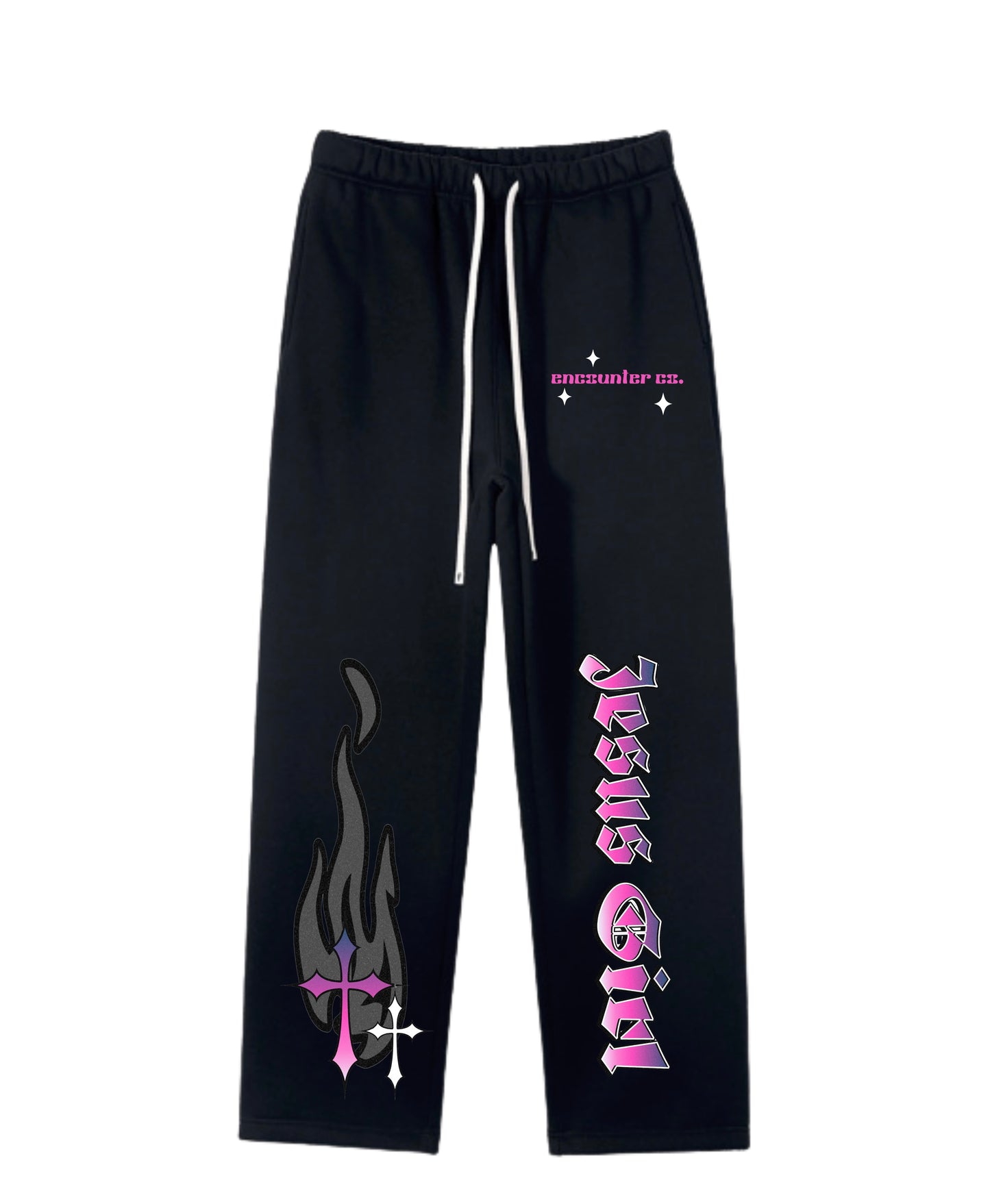 Jesus Girl Y2K Straight Leg Sweats