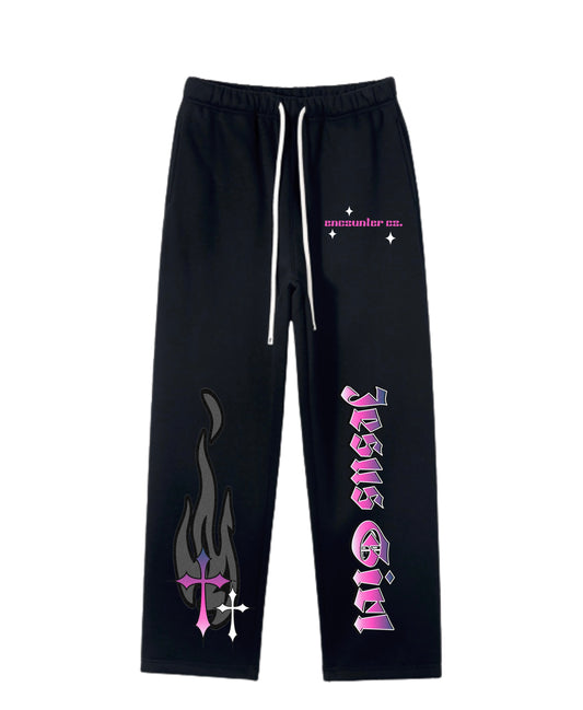 Jesus Girl Y2K Straight Leg Sweats
