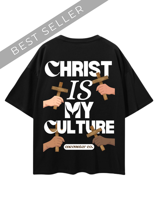 CHRIST CULTURE UNISEX TEE, BLACK