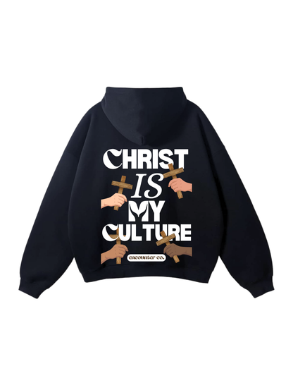 CHRIST CULTURE UNISEX HOODIE, BLACK
