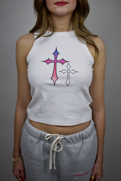 Jesus Girl Y2K Racerback Tank