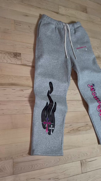 Jesus Girl Y2K Straight Leg Sweats